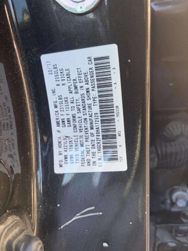 2017 Honda Accord Sedan EX-L CVT - 22946461 - 33