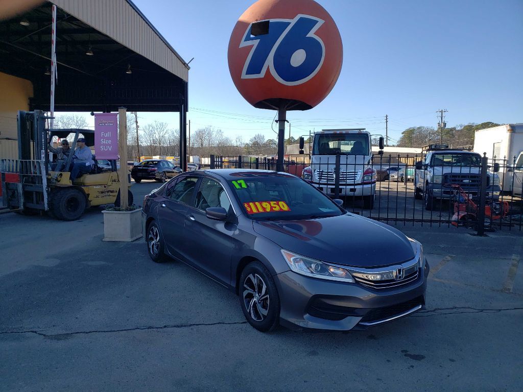 2017 Used Honda Accord Sedan LX CVT at Birmingham Auto Auction of