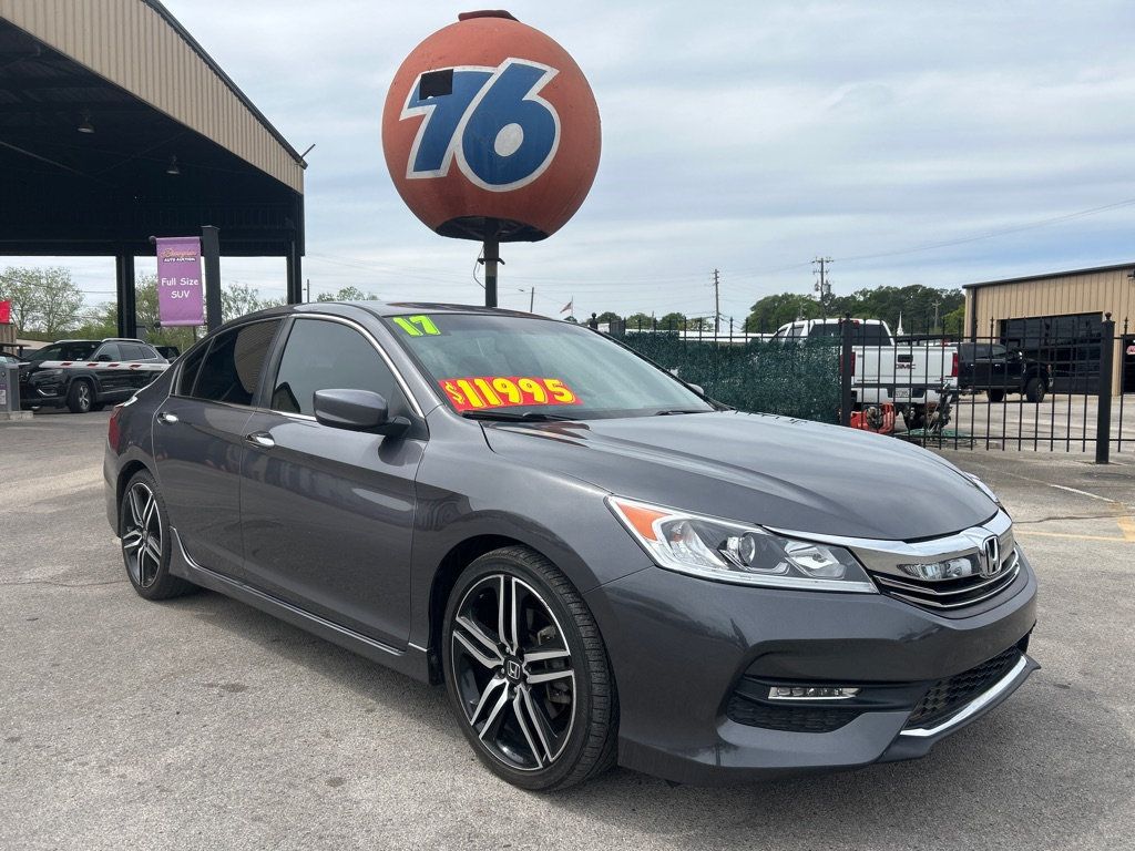 2017 Honda Accord Sedan Sport CVT - 23009798 | Video 1