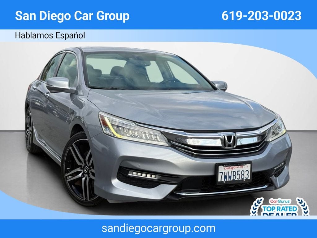 2017 Honda Accord Sedan Touring Automatic - 22761869 - 0