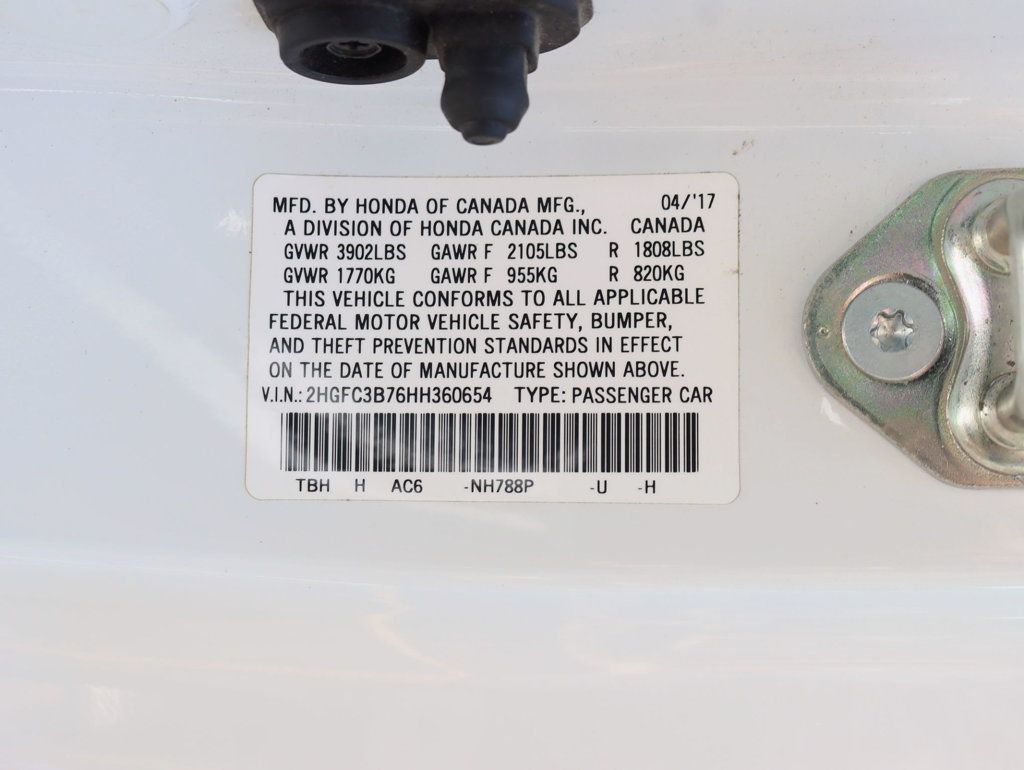 2017 Honda Civic Coupe EX-L CVT - 23028520 - 28