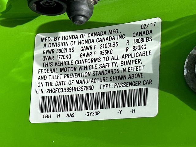 2017 Honda Civic Coupe EX-T CVT - 23018978 - 21