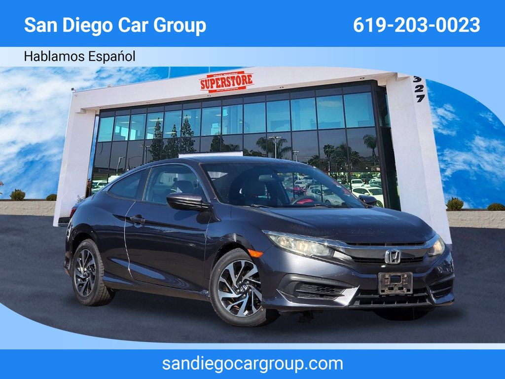 2017 Honda Civic Coupe LX-P CVT - 22941371 - 0
