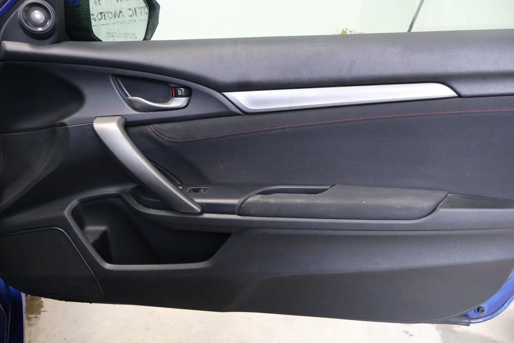 2017 Honda Civic Coupe Si COUPE, MANUAL, CUSTOM WHEELS, SPOILER, BACKUP CAM, TINTED!! - 22940765 - 23