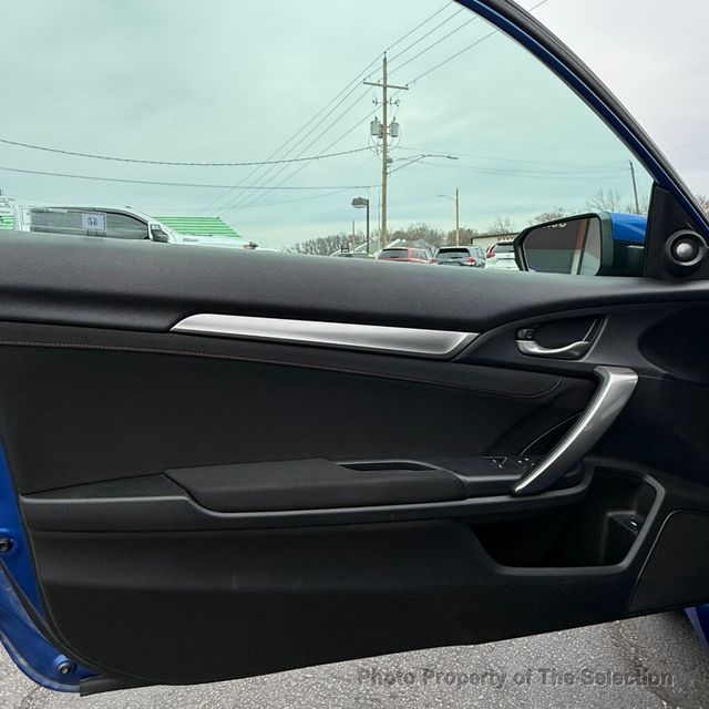 2017 Honda Civic Coupe SI MANUAL W/POWER SUNROOF, BACK UP CAMERA & SPOILER - 22998205 - 20