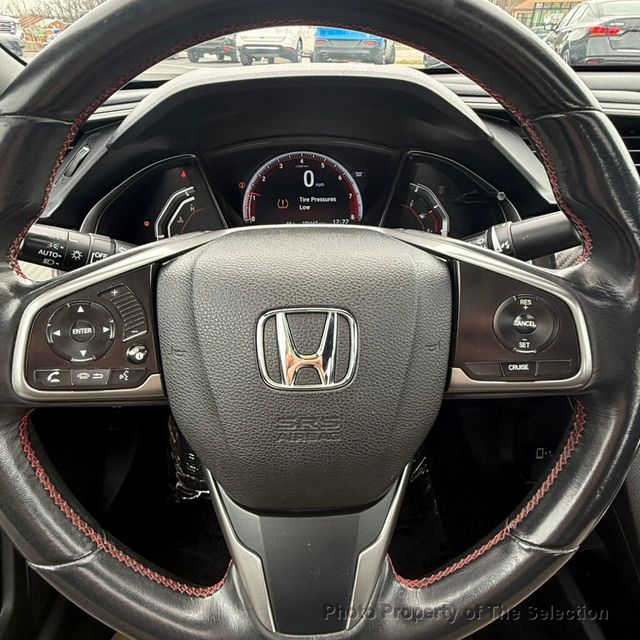 2017 Honda Civic Coupe SI MANUAL W/POWER SUNROOF, BACK UP CAMERA & SPOILER - 22998205 - 23