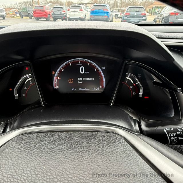 2017 Honda Civic Coupe SI MANUAL W/POWER SUNROOF, BACK UP CAMERA & SPOILER - 22998205 - 24