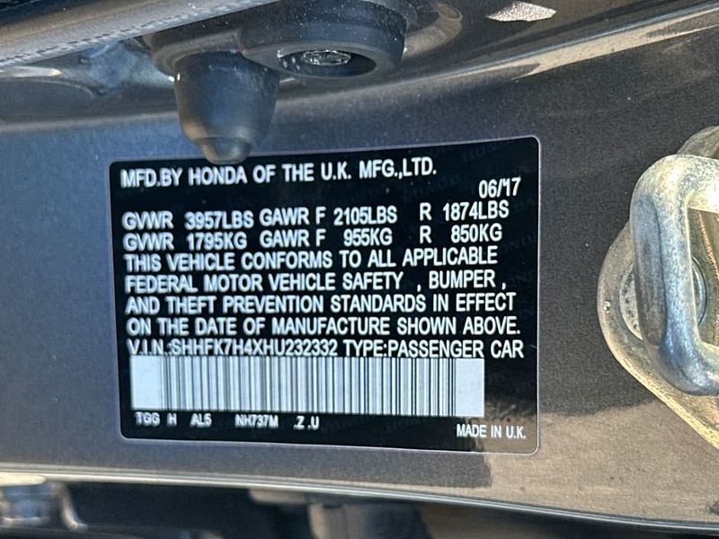 2017 Honda Civic Hatchback Sport CVT - 22959118 - 20