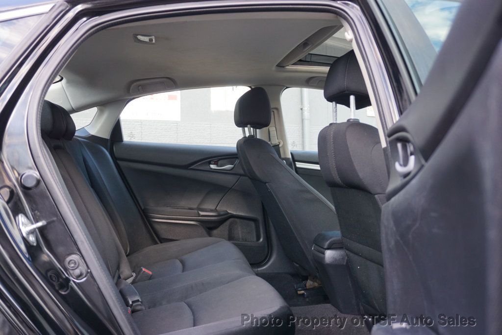 2017 Honda Civic Sedan EX CVT CARPLAY REAR/SIDE CAMERA ALLOYS  - 22988878 - 12