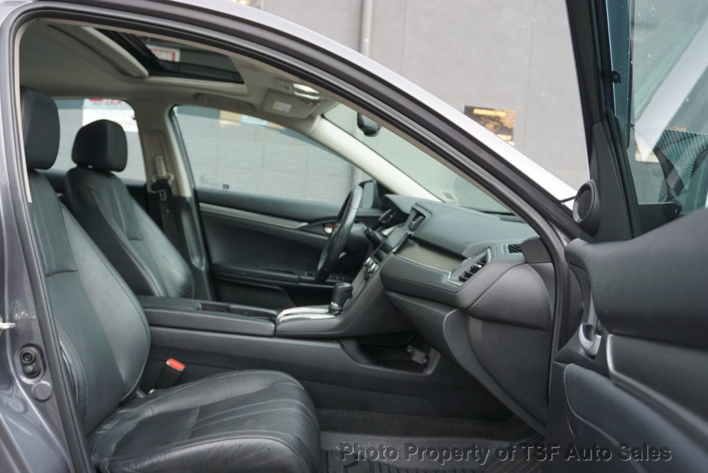 2017 Honda Civic Sedan EX-L CVT CARPLAY REAR CAMERA LEATHER SUNROOF HEATED SEATS LOADED - 23014955 - 9