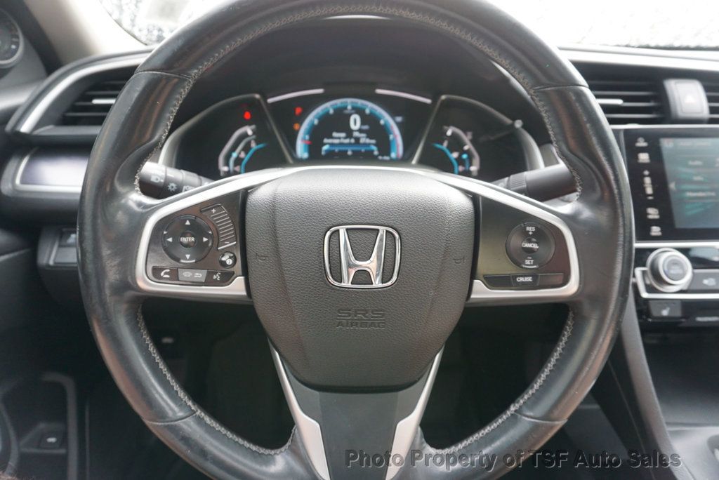 2017 Honda Civic Sedan EX-L CVT CARPLAY REAR CAMERA LEATHER SUNROOF HEATED SEATS LOADED - 23014955 - 19