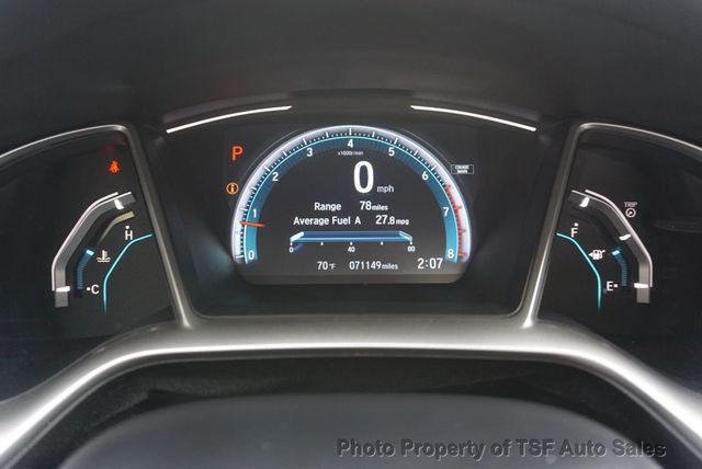 2017 Honda Civic Sedan EX-L CVT CARPLAY REAR CAMERA LEATHER SUNROOF HEATED SEATS LOADED - 23014955 - 27