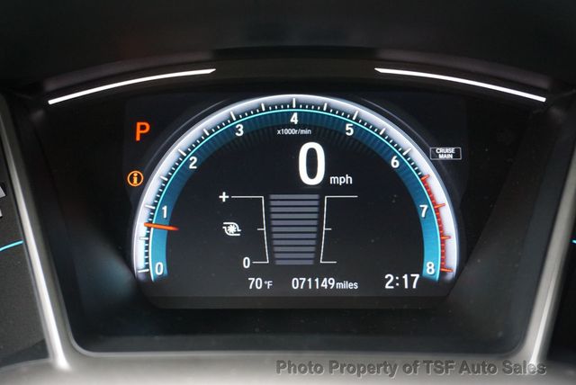 2017 Honda Civic Sedan EX-L CVT CARPLAY REAR CAMERA LEATHER SUNROOF HEATED SEATS LOADED - 23014955 - 28