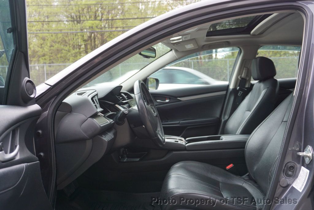 2017 Honda Civic Sedan EX-L CVT CARPLAY REAR CAMERA LEATHER SUNROOF HEATED SEATS LOADED - 23014955 - 8