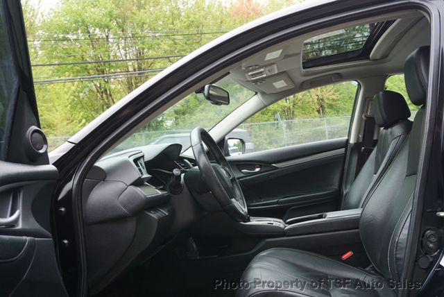 2017 Honda Civic Sedan EX-L CVT CARPLAY REAR/SIDE CAMERA LEATHER HEATED SEATS SUNROOF  - 23019806 - 9