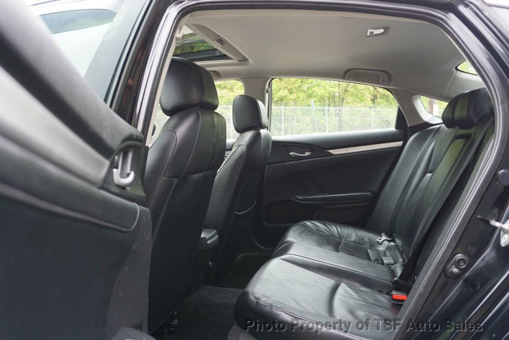 2017 Honda Civic Sedan EX-L CVT CARPLAY REAR/SIDE CAMERA LEATHER HEATED SEATS SUNROOF  - 23019806 - 11