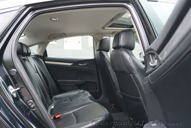 2017 Honda Civic Sedan EX-L CVT CARPLAY REAR/SIDE CAMERA LEATHER HEATED SEATS SUNROOF  - 23019806 - 12