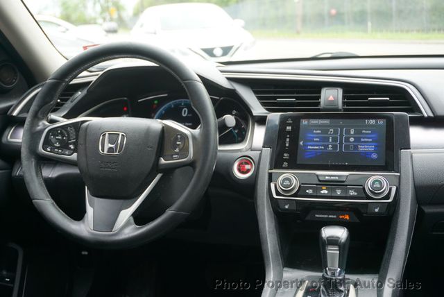 2017 Honda Civic Sedan EX-L CVT CARPLAY REAR/SIDE CAMERA LEATHER HEATED SEATS SUNROOF  - 23019806 - 13