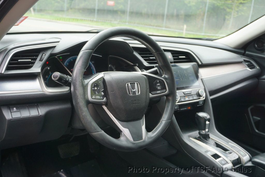 2017 Honda Civic Sedan EX-L CVT CARPLAY REAR/SIDE CAMERA LEATHER HEATED SEATS SUNROOF  - 23019806 - 14