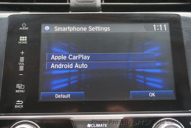 2017 Honda Civic Sedan EX-L CVT CARPLAY REAR/SIDE CAMERA LEATHER HEATED SEATS SUNROOF  - 23019806 - 18