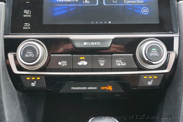 2017 Honda Civic Sedan EX-L CVT CARPLAY REAR/SIDE CAMERA LEATHER HEATED SEATS SUNROOF  - 23019806 - 23
