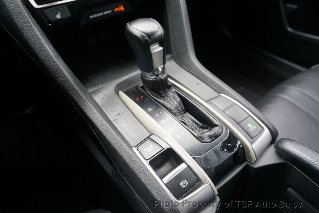 2017 Honda Civic Sedan EX-L CVT CARPLAY REAR/SIDE CAMERA LEATHER HEATED SEATS SUNROOF  - 23019806 - 25