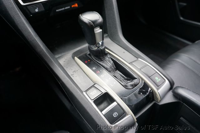 2017 Honda Civic Sedan EX-L CVT CARPLAY REAR/SIDE CAMERA LEATHER HEATED SEATS SUNROOF  - 23019806 - 25