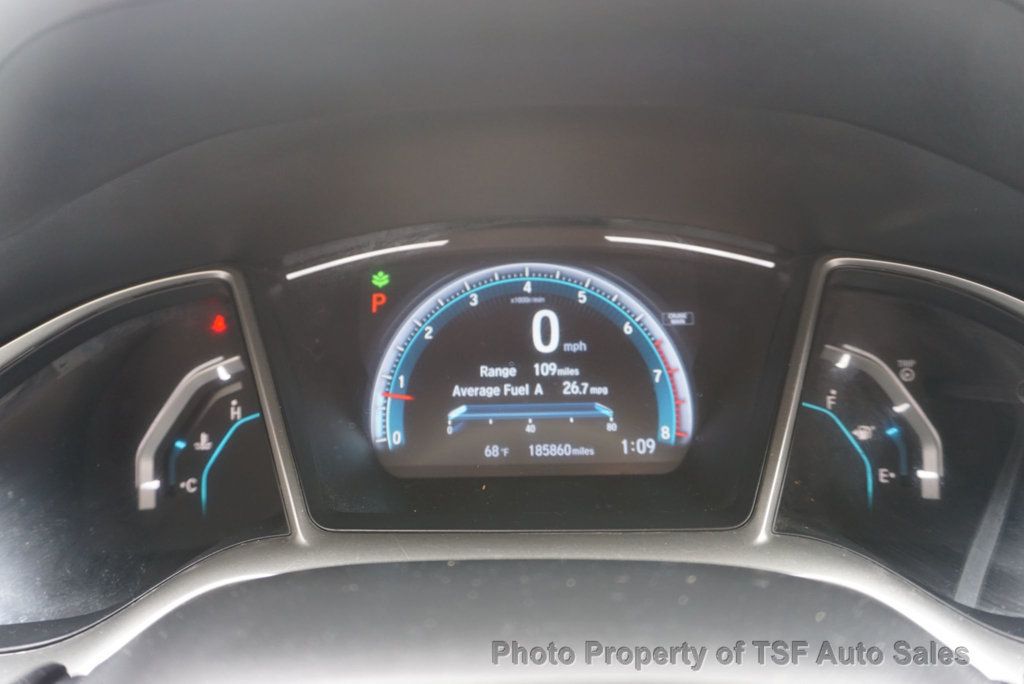 2017 Honda Civic Sedan EX-L CVT CARPLAY REAR/SIDE CAMERA LEATHER HEATED SEATS SUNROOF  - 23019806 - 31