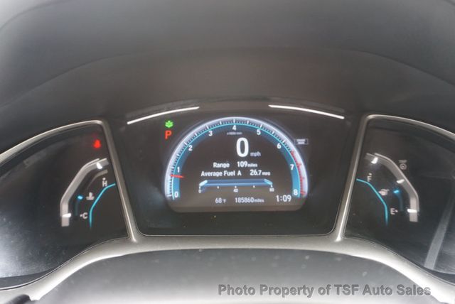 2017 Honda Civic Sedan EX-L CVT CARPLAY REAR/SIDE CAMERA LEATHER HEATED SEATS SUNROOF  - 23019806 - 31