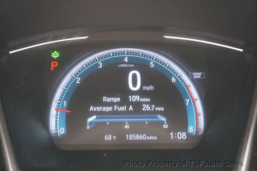 2017 Honda Civic Sedan EX-L CVT CARPLAY REAR/SIDE CAMERA LEATHER HEATED SEATS SUNROOF  - 23019806 - 32