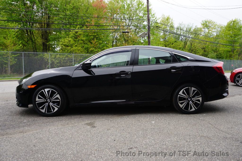 2017 Honda Civic Sedan EX-L CVT CARPLAY REAR/SIDE CAMERA LEATHER HEATED SEATS SUNROOF  - 23019806 - 3