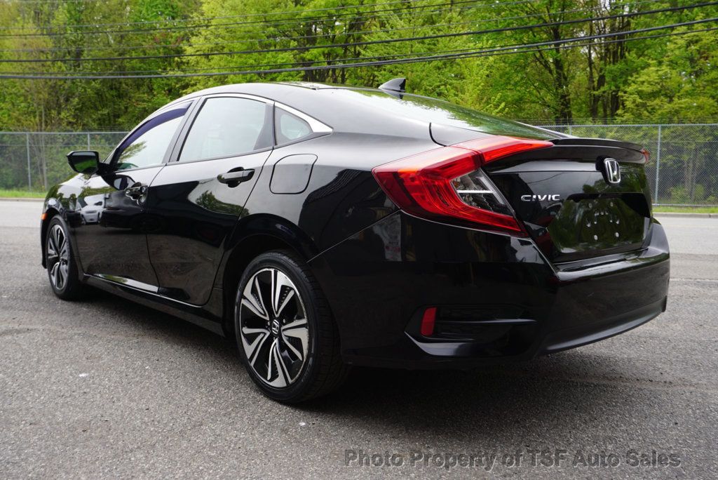 2017 Honda Civic Sedan EX-L CVT CARPLAY REAR/SIDE CAMERA LEATHER HEATED SEATS SUNROOF  - 23019806 - 4
