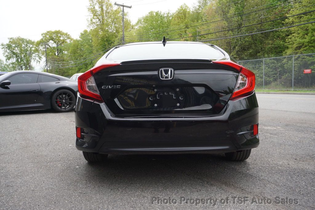 2017 Honda Civic Sedan EX-L CVT CARPLAY REAR/SIDE CAMERA LEATHER HEATED SEATS SUNROOF  - 23019806 - 5
