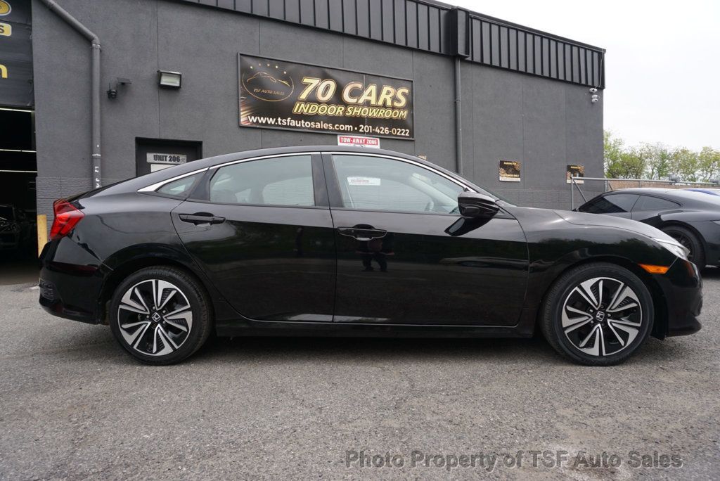 2017 Honda Civic Sedan EX-L CVT CARPLAY REAR/SIDE CAMERA LEATHER HEATED SEATS SUNROOF  - 23019806 - 7