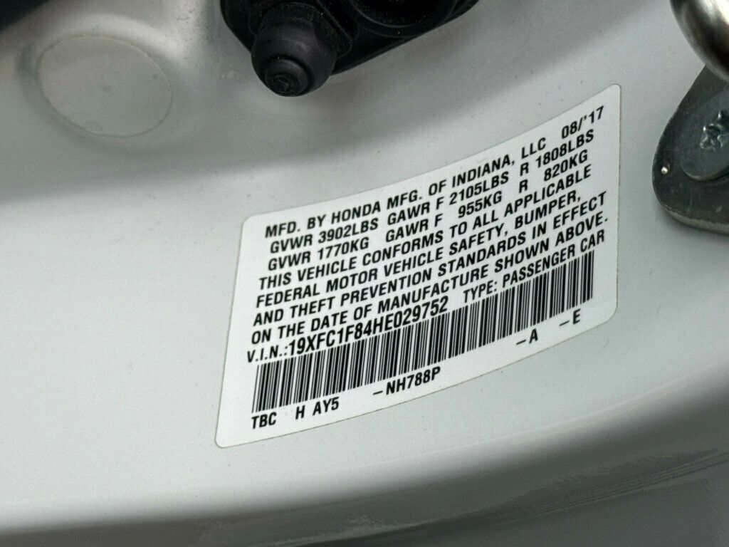 2017 Honda Civic Sedan EX-L CVT w/Honda Sensing - 23003969 - 49