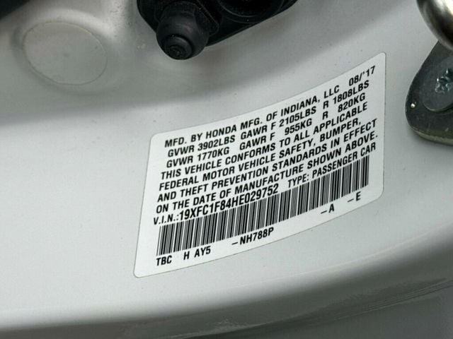 2017 Honda Civic Sedan EX-L CVT w/Honda Sensing - 23003969 - 49