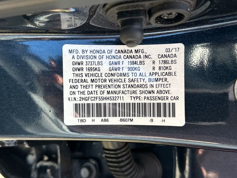 2017 Honda Civic Sedan LX CVT - 23023335 - 20