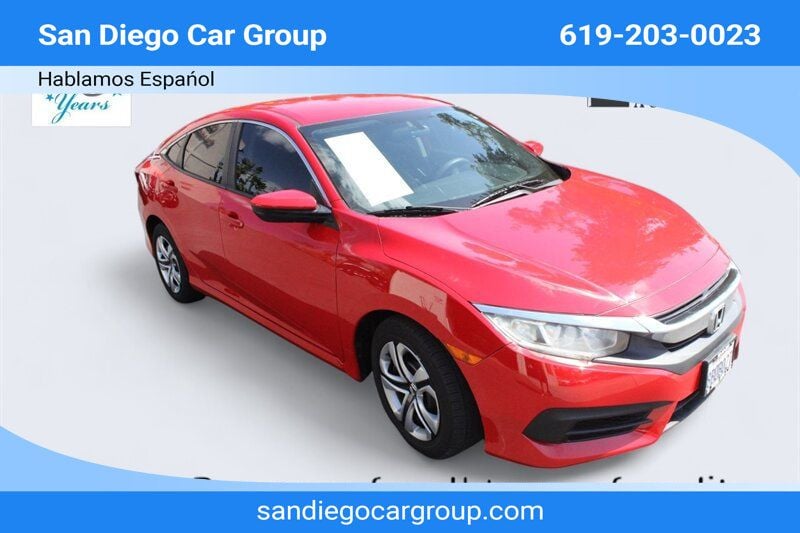 2017 Honda Civic Sedan LX CVT - 22592310 - 0