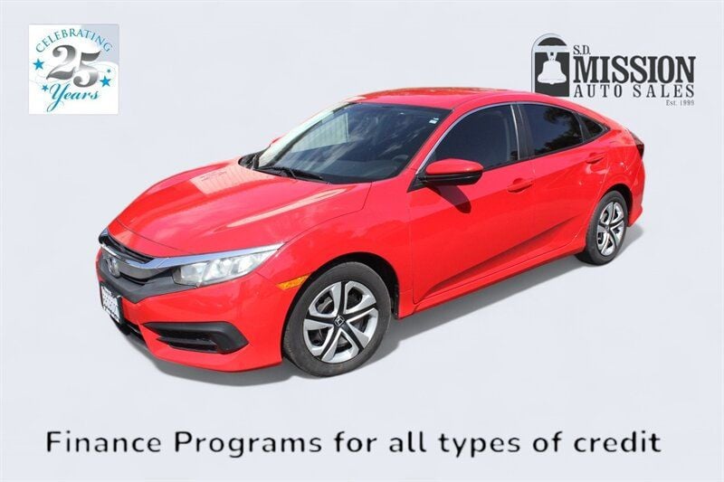 2017 Honda Civic Sedan LX CVT - 22592310 - 2