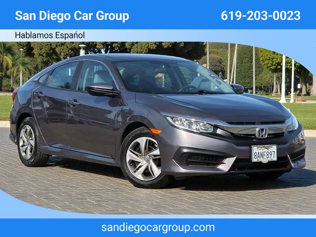2017 Honda Civic Sedan LX CVT - 22960487 - 0