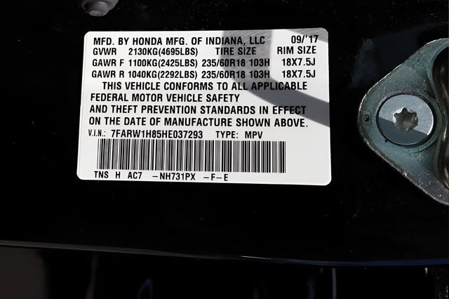 2017 HONDA CR-V EX-L - 23074825 - 33