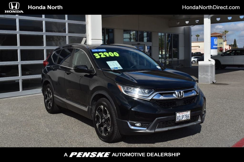 17 Used Honda Cr V Touring 2wd At Penskecars Com Serving Bloomfield Hills Mi Iid