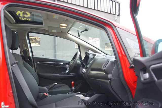 2017 Honda Fit EX Manual 6 SPEED SUNROOF REAR/SIDE CAMERA BLUETOOTH LOW MILES  - 22947068 - 19