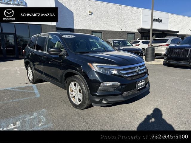 Used 2017 Honda Pilot LX with VIN 5FNYF6H15HB053601 for sale in Riverhead, NY