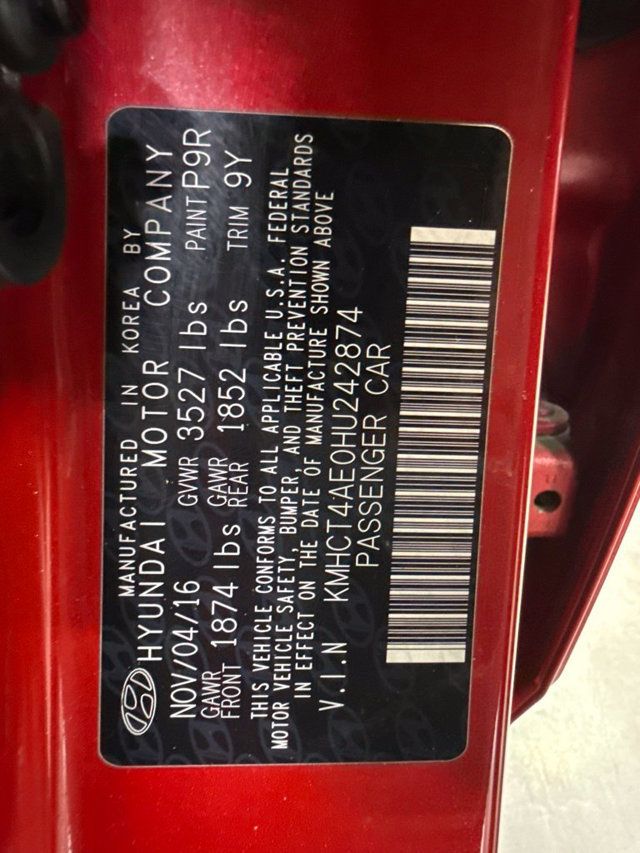 2017 Hyundai Accent SE Sedan Automatic - 23081042 - 26