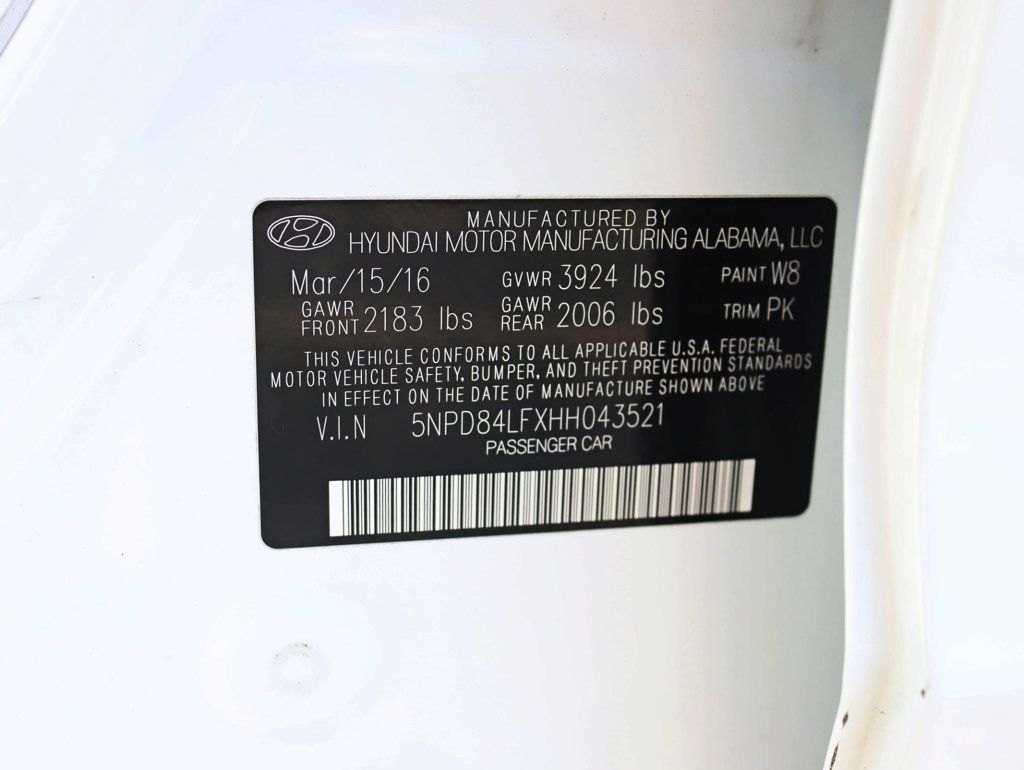 2017 Hyundai Elantra SE 2.0L Automatic *Ltd Avail* - 23043113 - 28