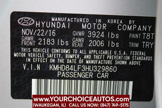 2017 Hyundai Elantra Value Edition 2.0L Automatic - 22871823 - 30