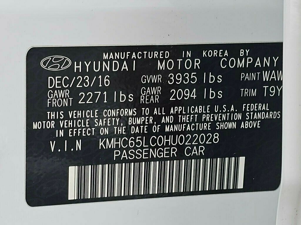 2017 HYUNDAI IONIQ - Image 36