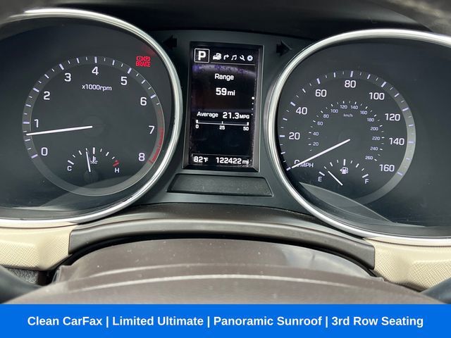2017 Hyundai Santa Fe Limited Ultimate 3.3L Automatic - 23061511 - 25