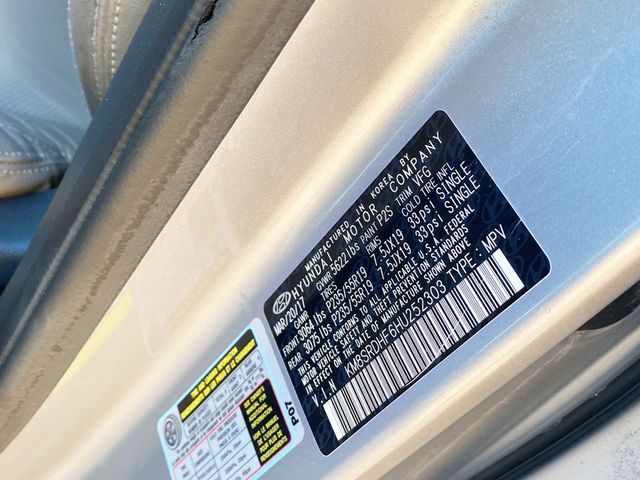 2017 Hyundai Santa Fe Limited Ultimate 3.3L Automatic AWD - 22993135 - 75